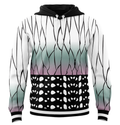 Shinobu Kocho Pattern Demon Slayer Hoodie