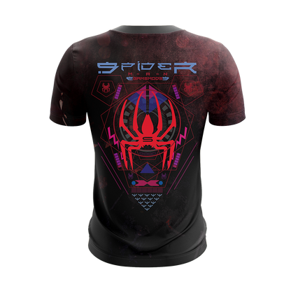 Spiderman T-Shirt Marvel Spiderman Game Mode T-Shirt Black Unisex - Trendy Gift For Men & Women