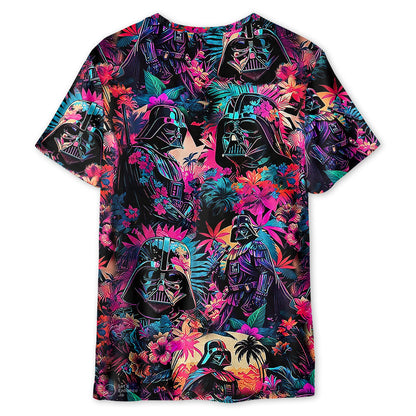 Stwa Darth Vader Synthwave Cool - 3D T-shirt