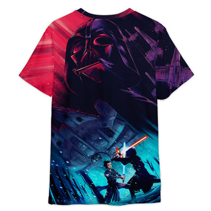 Stwa Colorful Galaxy - 3D T-shirts For Fans