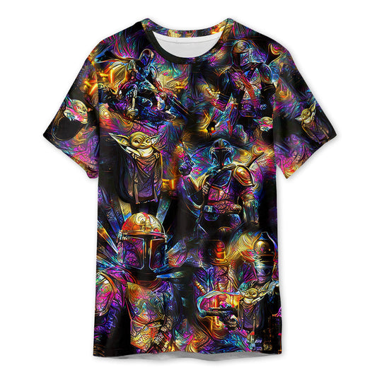 Stwa The Mandalorian Magic Guardian - 3D T-shirt