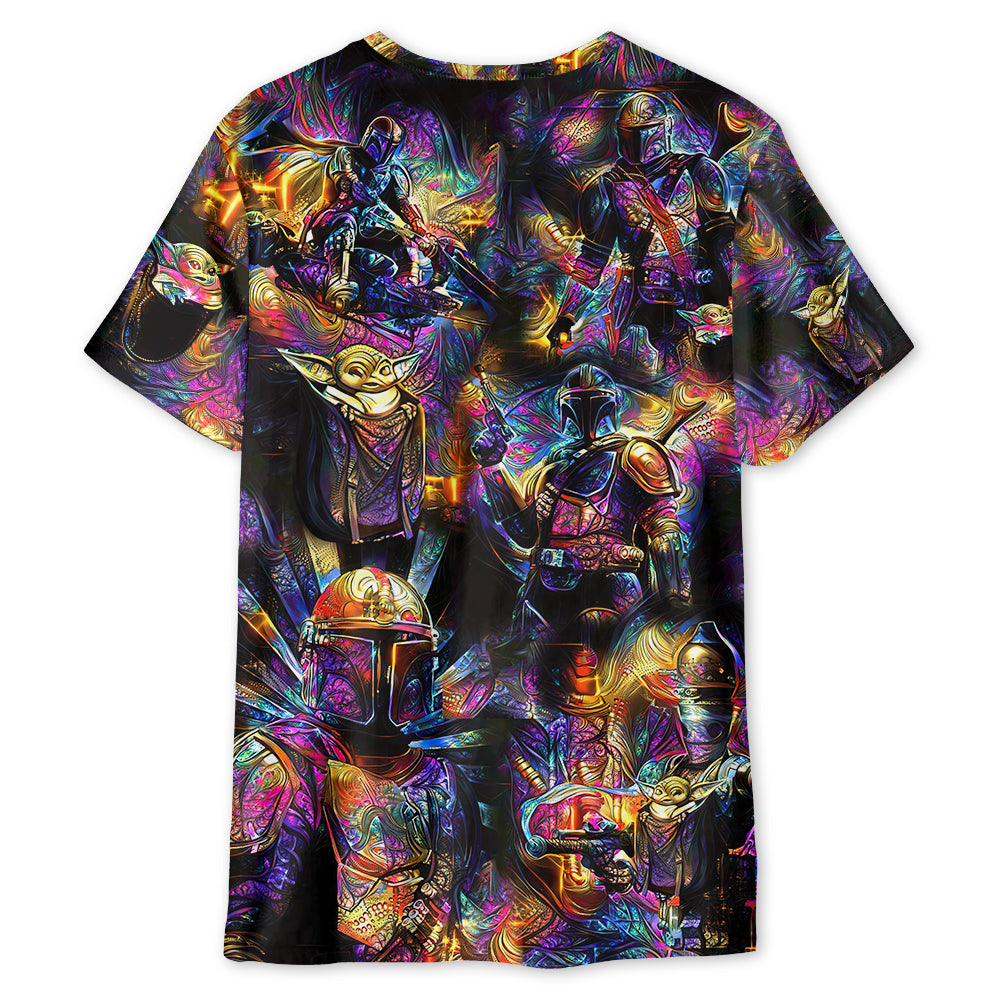 Stwa The Mandalorian Magic Guardian - 3D T-shirt