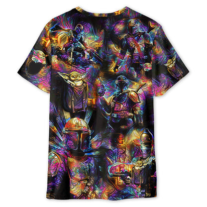 Stwa The Mandalorian Magic Guardian - 3D T-shirt