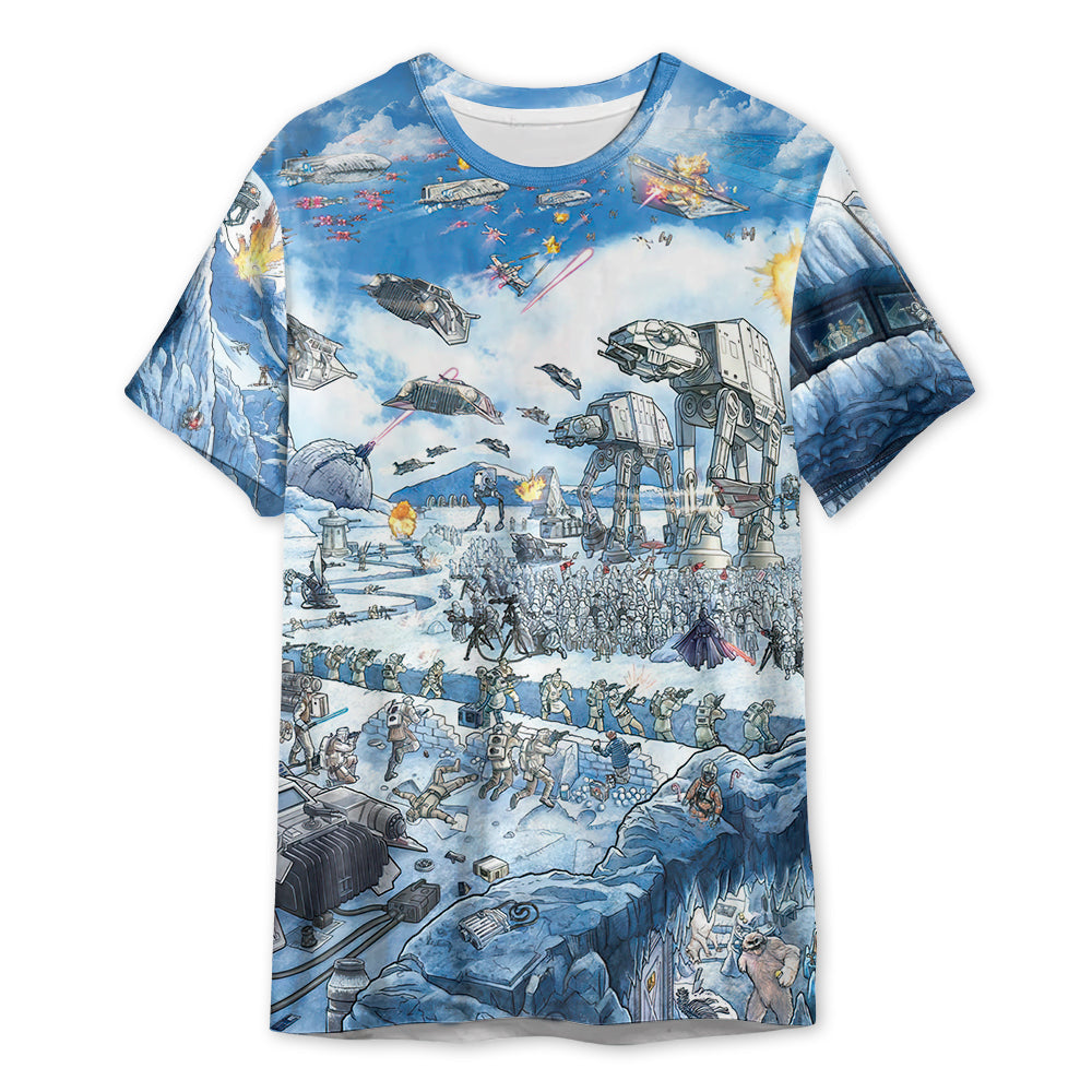 Stwa Let Go Of Everything You Fear To Lose - 3D T-shirt