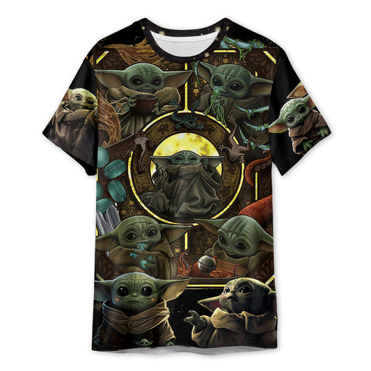 Starwars Baby Yoda In Your Area -  3D T-shirt