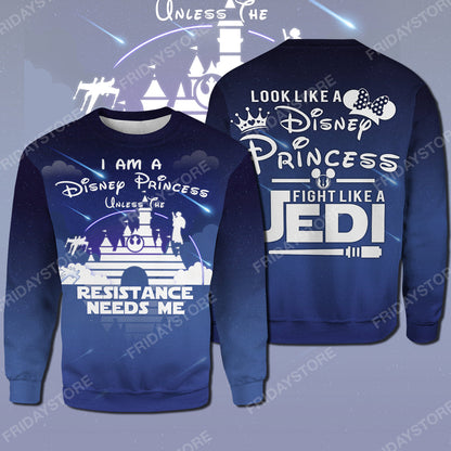  SW DN T-shirt I'm A DN Princess Unless The Resistance Needs Me T-shirt High Quality SW DN Hoodie Sweater Tank 2023