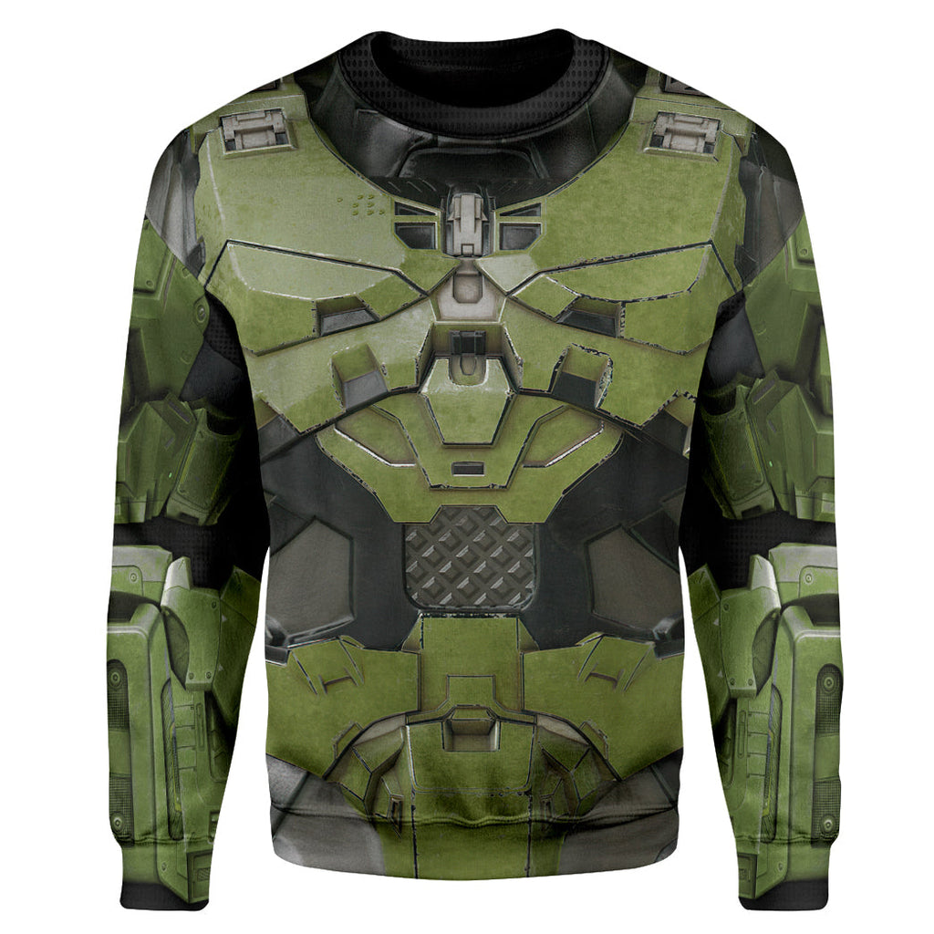  Halo Infinite Masterchief Cosplay Custom Tshirt Hoodie Apparel