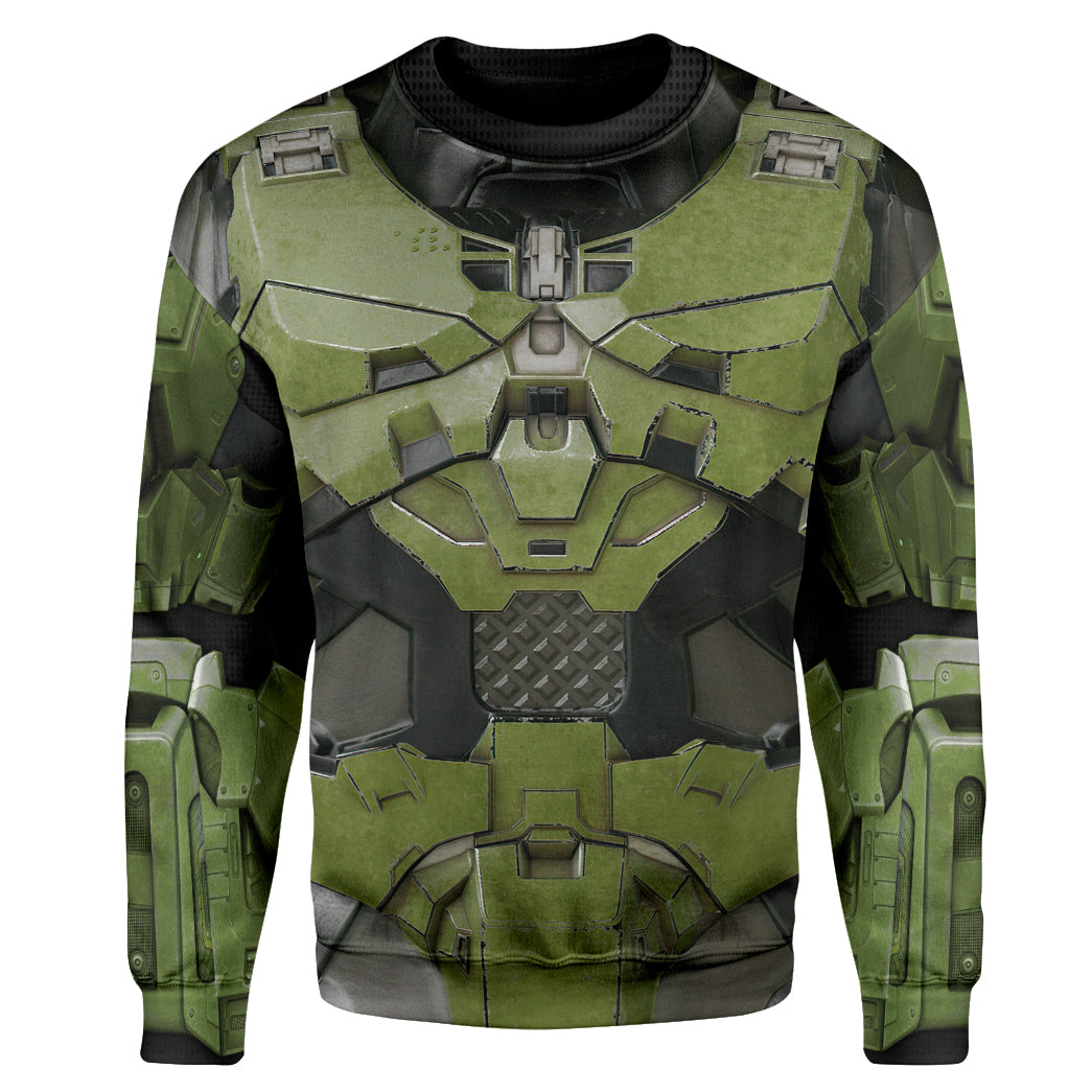  Halo Infinite Masterchief Cosplay Custom Tshirt Hoodie Apparel