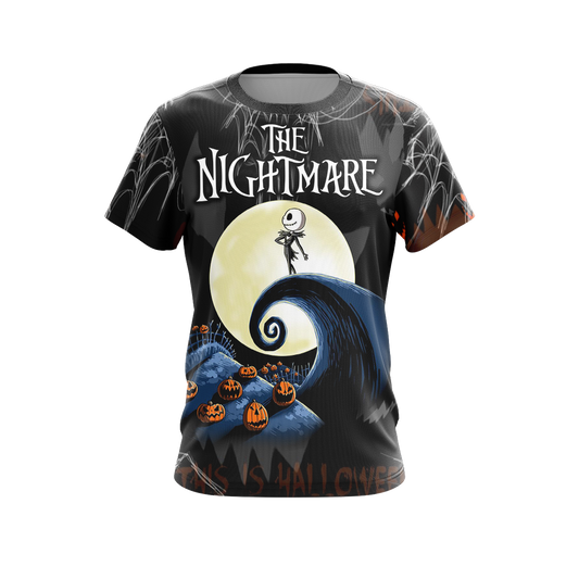  TNBC T-shirt The Nightmare 1993 This Is Halloween Black Shirt  