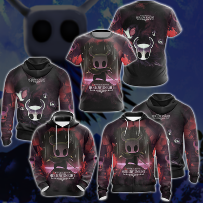 Hollow Knight Video Game 3D All Over Printed T-shirt Tank Top Zip Hoodie Pullover Hoodie Hawaiian Shirt Beach Shorts Jogger
