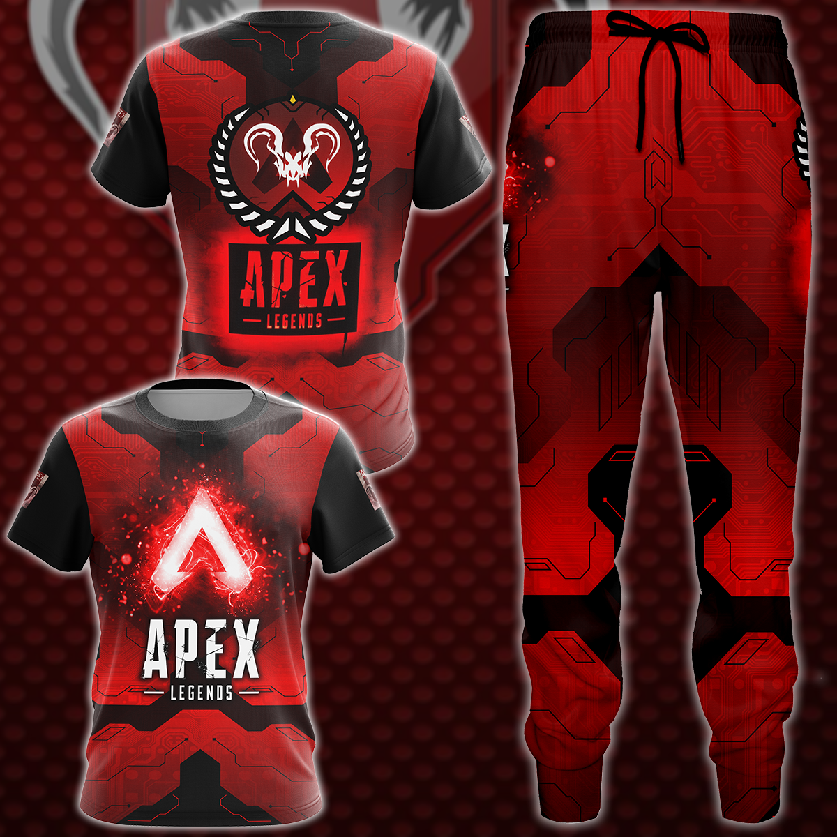 Apex Legends Video Game 3D All Over Printed T-shirt Tank Top Zip Hoodie Pullover Hoodie Hawaiian Shirt Beach Shorts Jogger