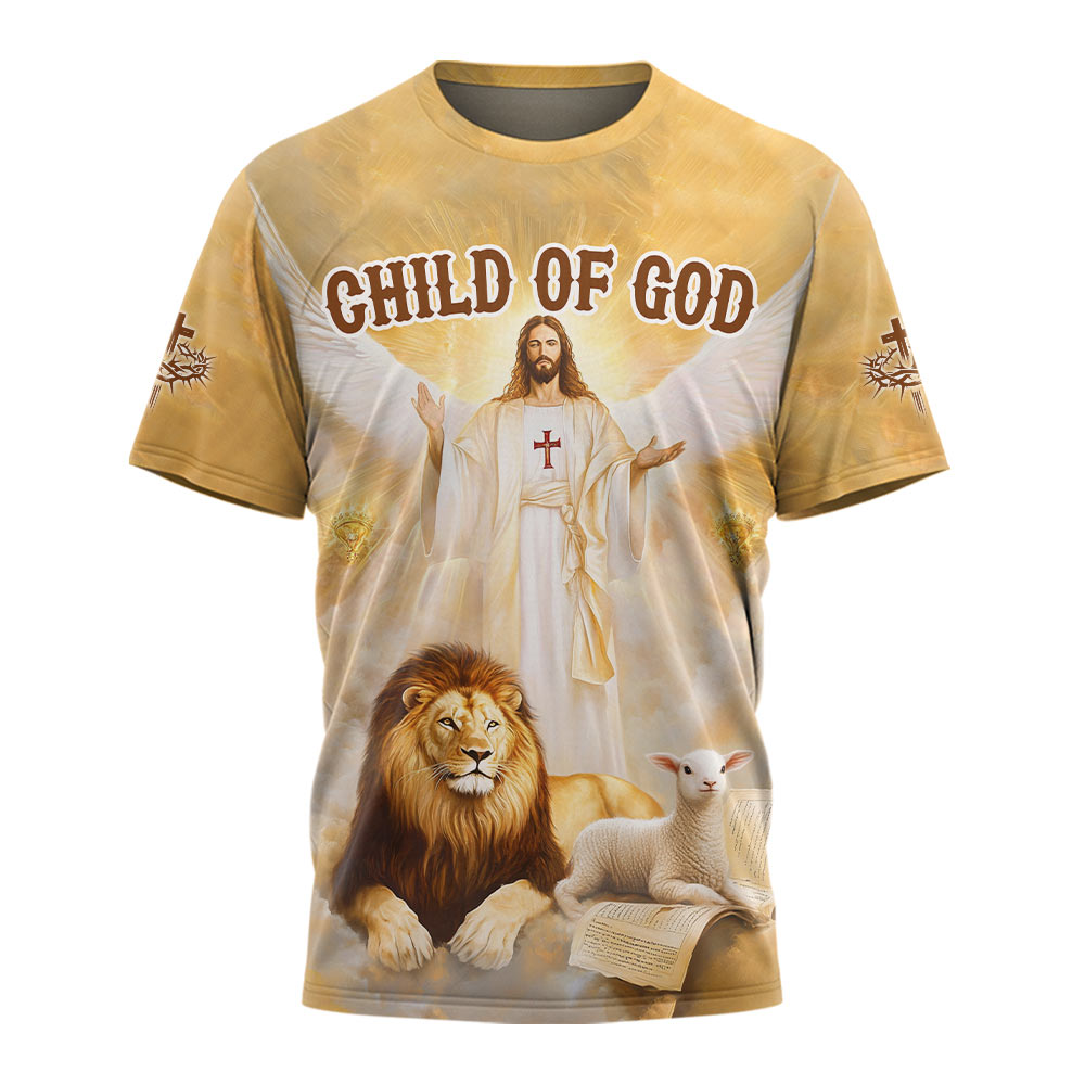 Jesus Child Of God 3D TShirt