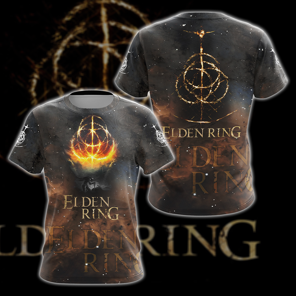 Elden Ring All Over Print T-shirt Tank Top Zip Hoodie Pullover Hoodie Hawaiian Shirt