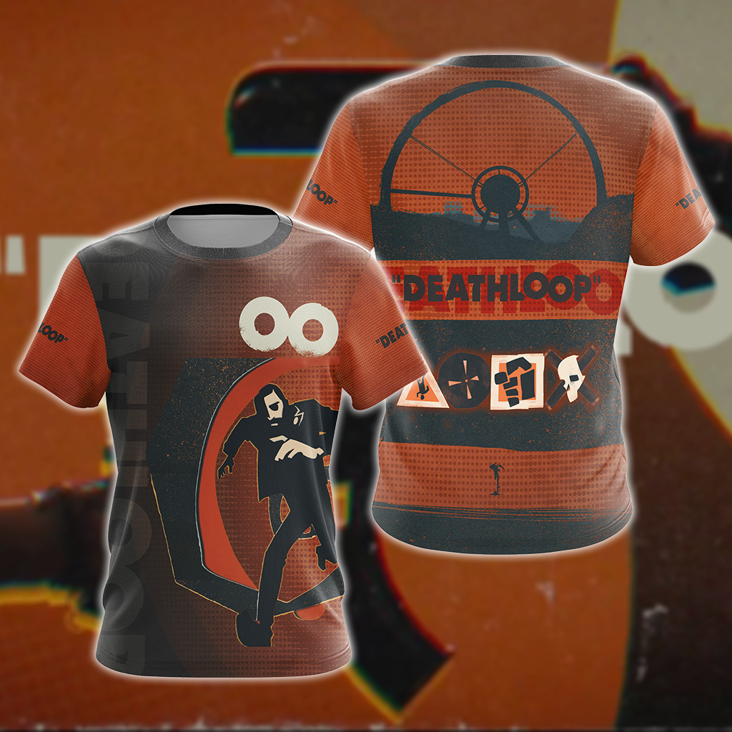 Deathloop 3D All Over Print T-shirt Tank Top Zip Hoodie Pullover Hoodie Hawaiian Shirt Beach Shorts Jogger