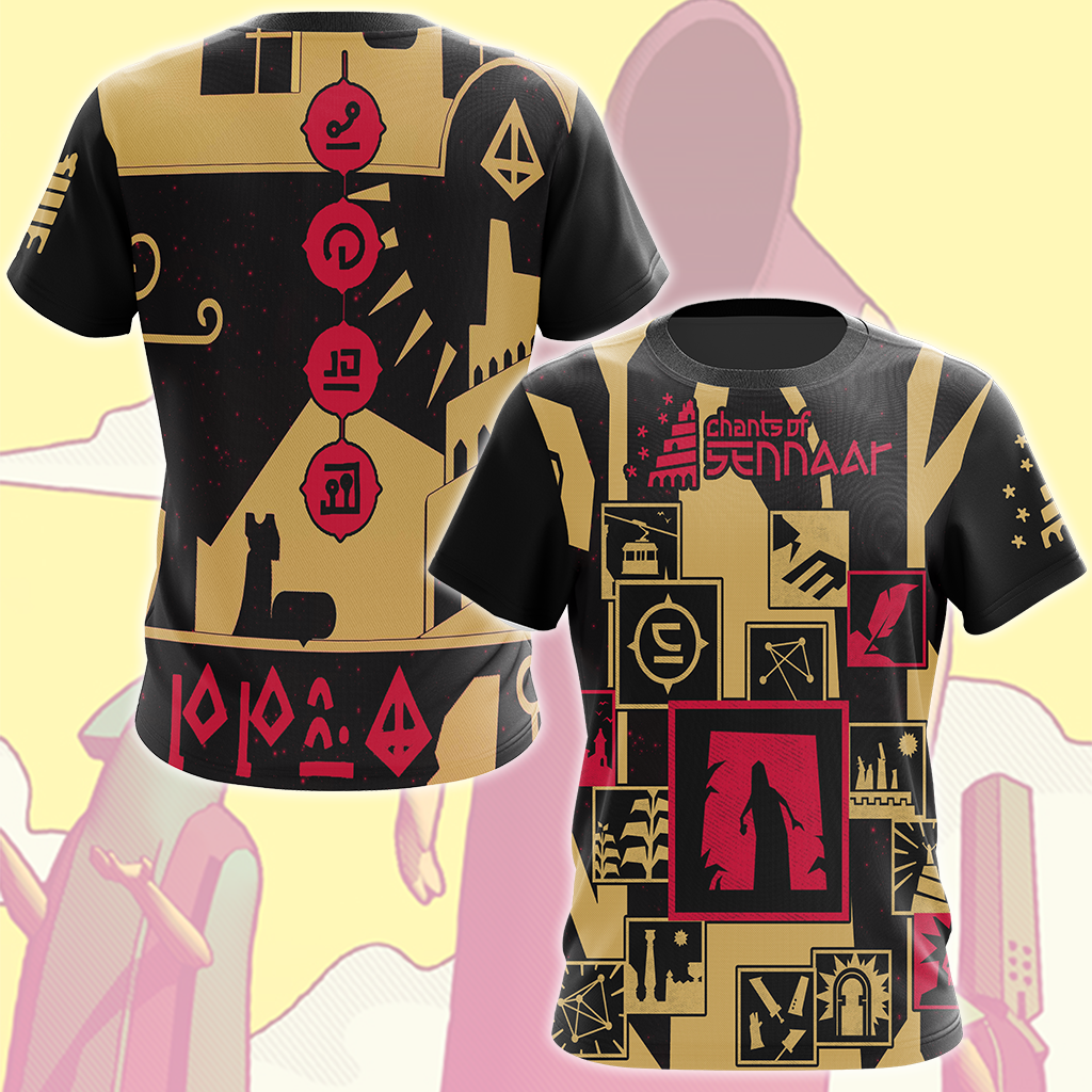 Chants of Sennaar Video Game All Over Printed T-shirt Tank Top Zip Hoodie Pullover Hoodie Hawaiian Shirt Beach Shorts Joggers