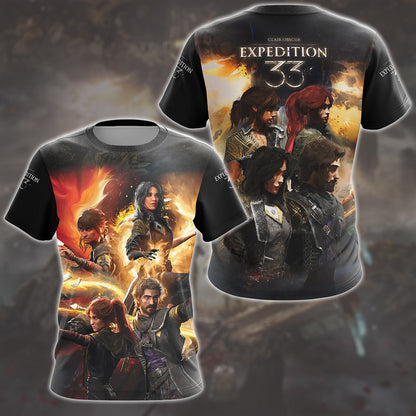Clair Obscur: Expedition 33 Video Game All Over Printed T-shirt Tank Top Zip Hoodie Pullover Hoodie Hawaiian Shirt Beach Shorts Joggers