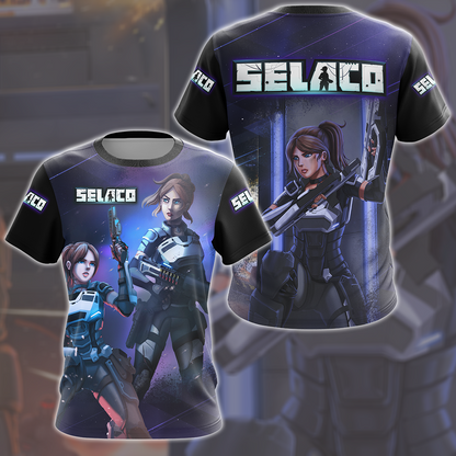 Selaco Video Game All Over Printed T-shirt Tank Top Zip Hoodie Pullover Hoodie Hawaiian Shirt Beach Shorts Joggers