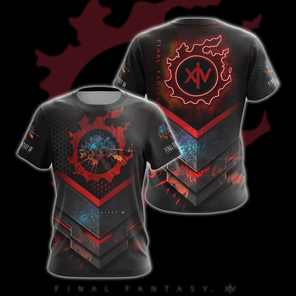 Final Fantasy XIV All Over Print T-shirt Tank Top Zip Hoodie Pullover Hoodie Hawaiian Shirt