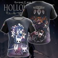 Hollow Knight Video Game 3D All Over Printed T-shirt Tank Top Zip Hoodie Pullover Hoodie Hawaiian Shirt Beach Shorts Joggers