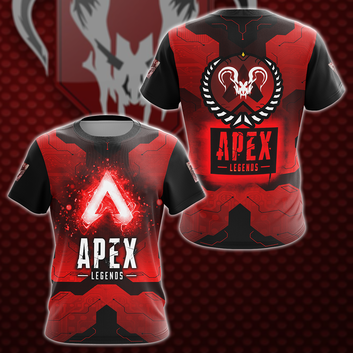 Apex Legends Video Game 3D All Over Printed T-shirt Tank Top Zip Hoodie Pullover Hoodie Hawaiian Shirt Beach Shorts Jogger