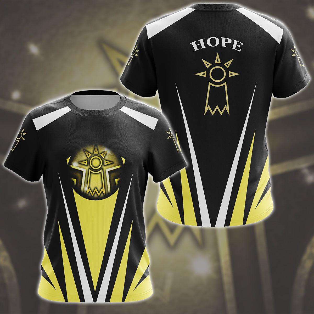 Digimon Crest Of Hope Video Game All Over Printed T-shirt Tank Top Zip Hoodie Pullover Hoodie Hawaiian Shirt Beach Shorts Joggers