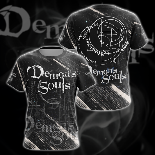 Demon's Souls All Over Print T-shirt Tank Top Zip Hoodie Pullover Hoodie Hawaiian Shirt