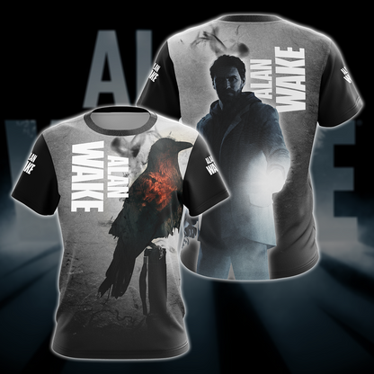 Alan Wake Video Game All Over Printed T-shirt Tank Top Zip Hoodie Pullover Hoodie Hawaiian Shirt Beach Shorts Joggers