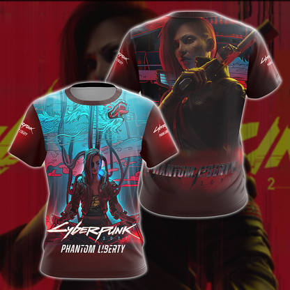 Cyberpunk 2077 2.0 Video Game All Over Printed T-shirt Tank Top Zip Hoodie Pullover Hoodie Hawaiian Shirt Beach Shorts Joggers