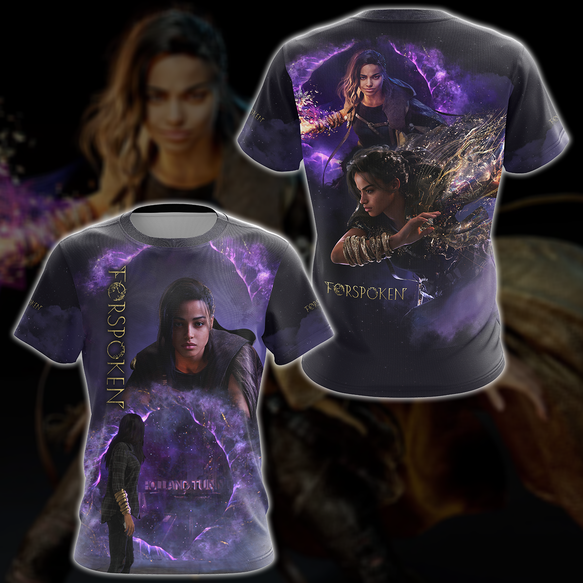 Forspoken Video Game 3D All Over Printed T-shirt Tank Top Zip Hoodie Pullover Hoodie Hawaiian Shirt Beach Shorts Jogger