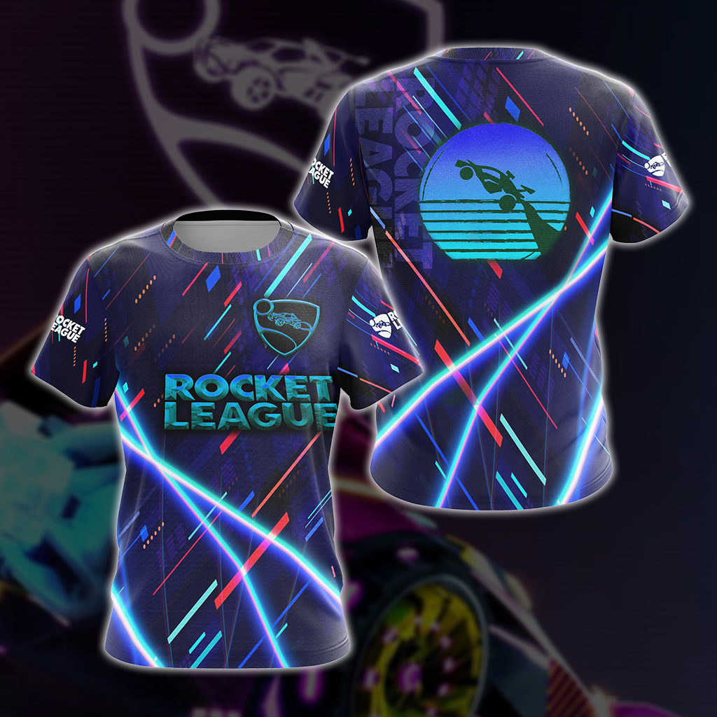 Rocket League All Over Print T-shirt Tank Top Zip Hoodie Pullover Hoodie Hawaiian Shirt