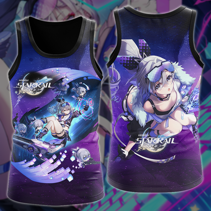 Honkai Star Rail Video Game 3D All Over Printed T-shirt Tank Top Zip Hoodie Pullover Hoodie Hawaiian Shirt Beach Shorts Jogger