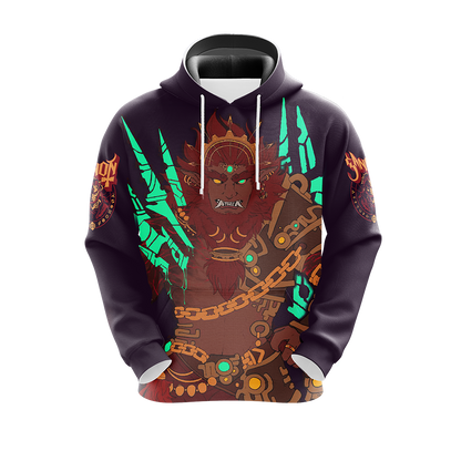 The Legend Of Zelda Hoodie Breath Of The Wild Ganondorf T-shirt Black Brown Unisex