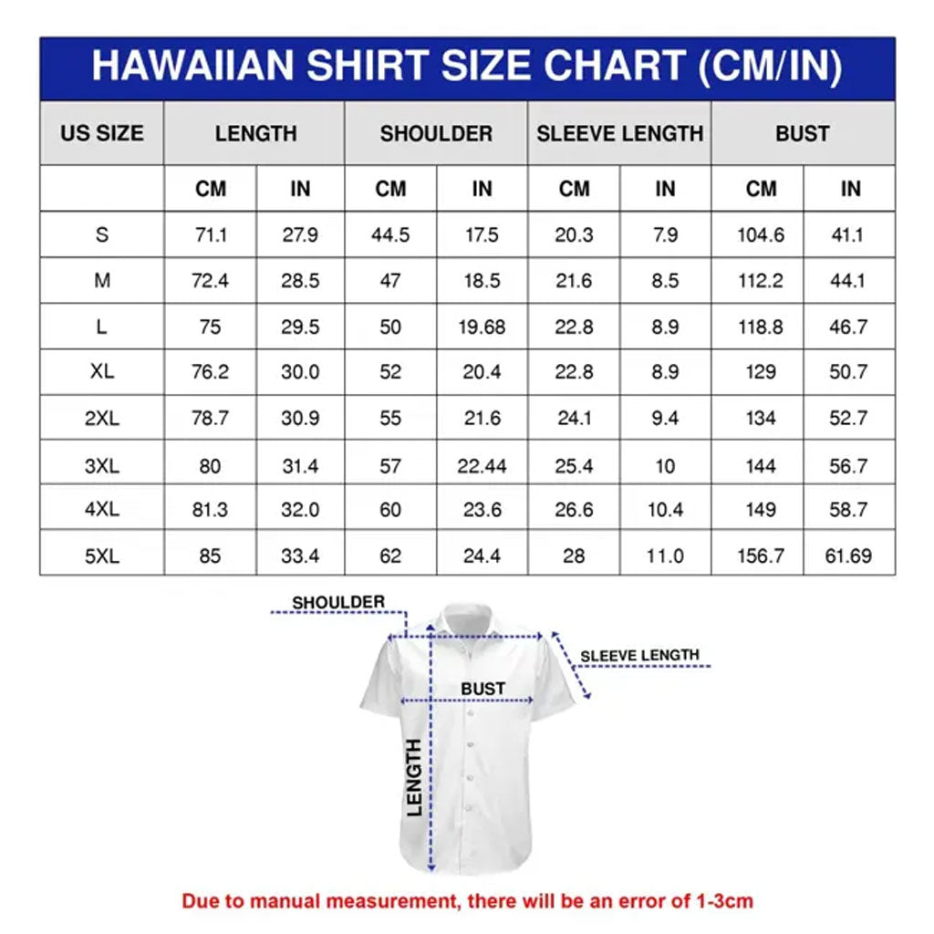 Pokemon Halloween Hawaiian Shirt - Men's Pokemon Halloween Button Up Shirt