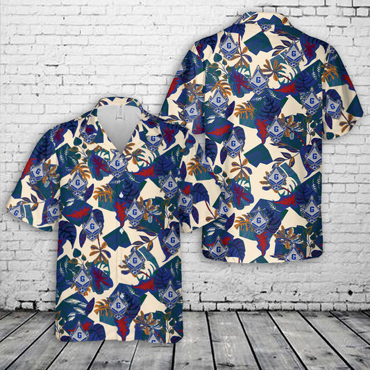 US Air Force Mason Hawaiian Shirt