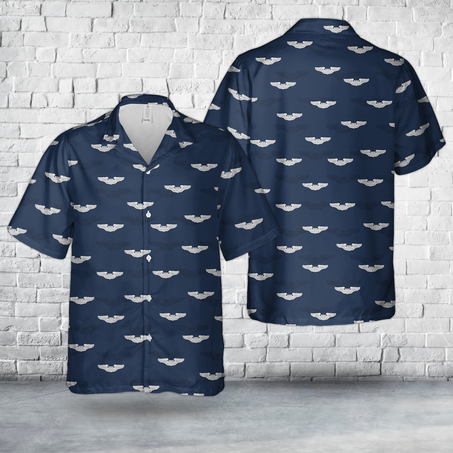 US Air Force Pilot Wings Hawaiian Shirt