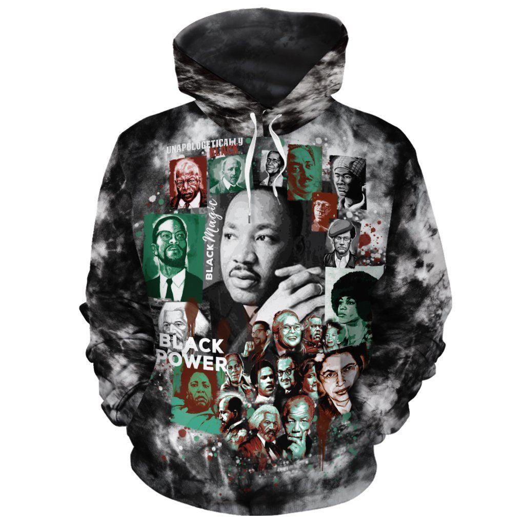 Africa American Hoodie Black Power Black Magic Unapologetically Hoodie Black Unisex - Cozy Hoodie For Cold Weather
