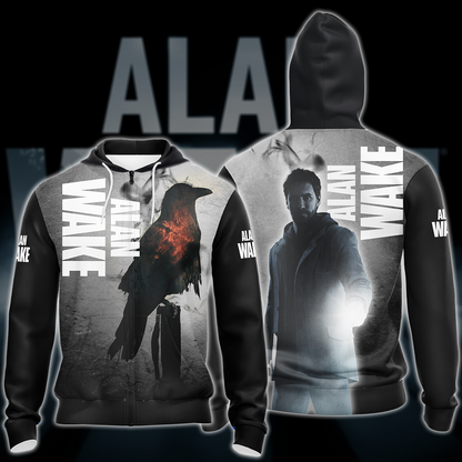 Alan Wake Video Game All Over Printed T-shirt Tank Top Zip Hoodie Pullover Hoodie Hawaiian Shirt Beach Shorts Joggers