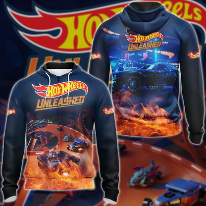 Hot Wheels Unleashed Video Game 3D All Over Print T-shirt Tank Top Zip Hoodie Pullover Hoodie Hawaiian Shirt Beach Shorts Jogger