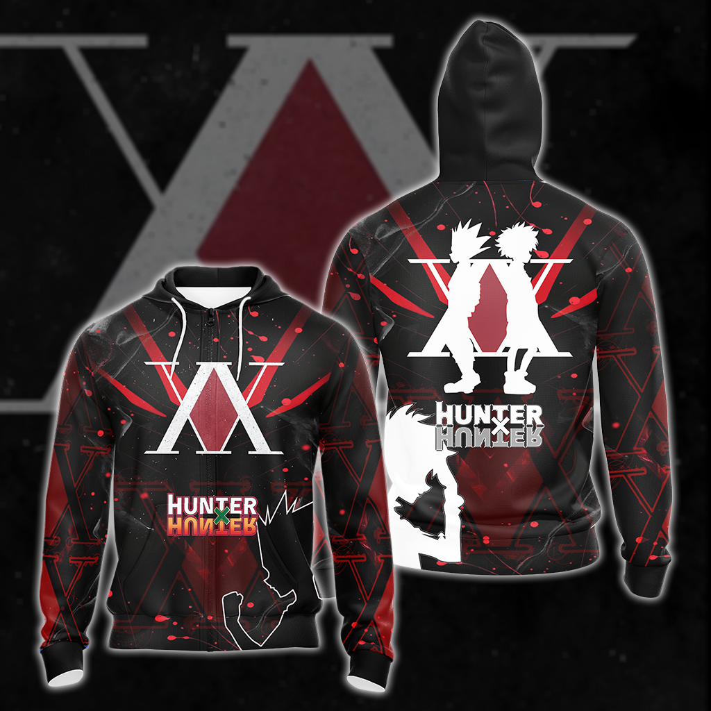 Hunter x Hunter All Over Print T-shirt Tank Top Zip Hoodie Pullover Hoodie Hawaiian Shirt