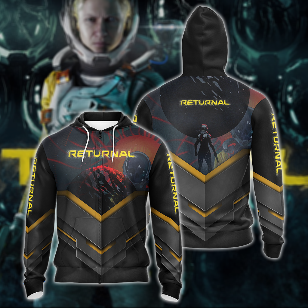 Returnal 3D All Over Print T-shirt Tank Top Zip Hoodie Pullover Hoodie Hawaiian Shirt Beach Shorts Jogger