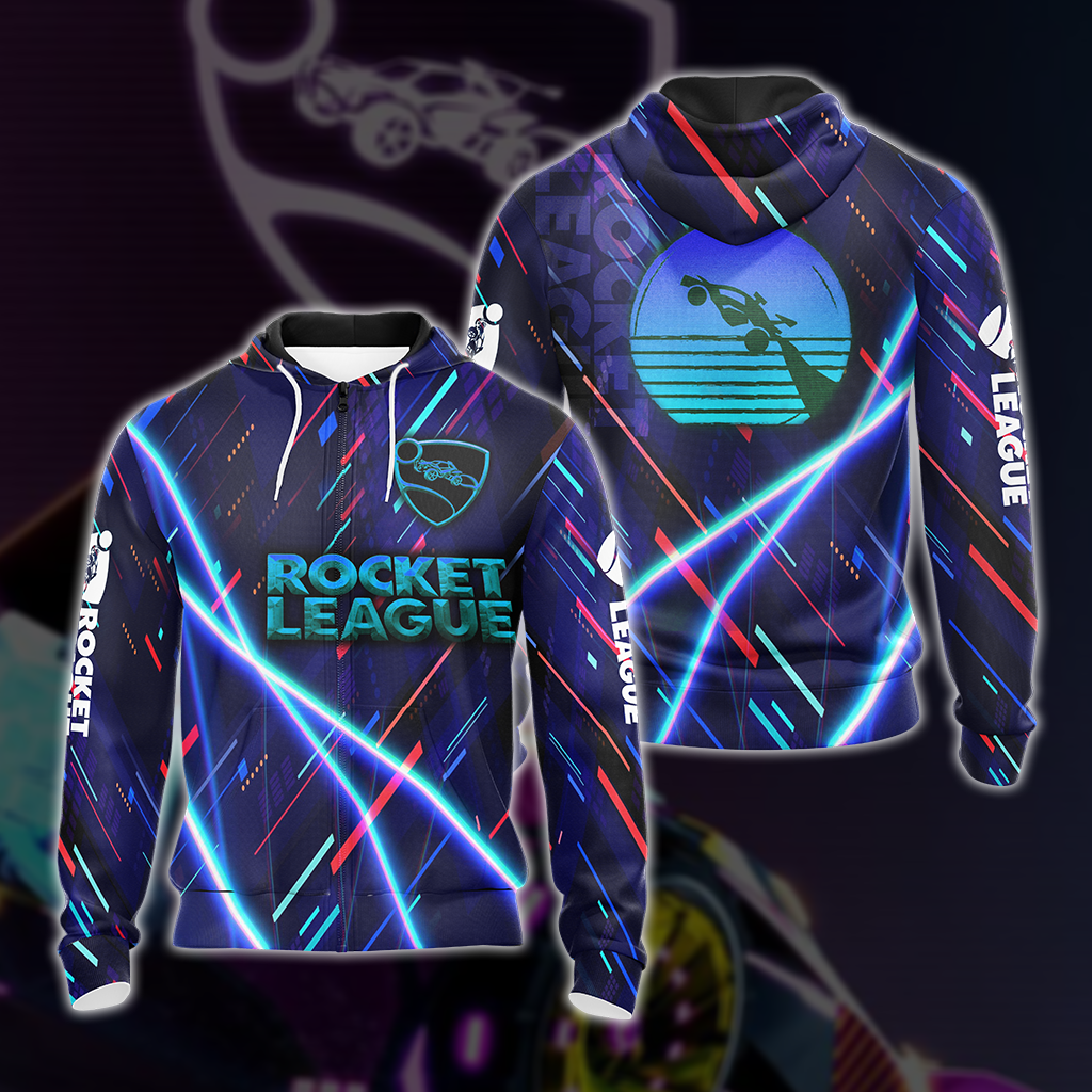Rocket League All Over Print T-shirt Tank Top Zip Hoodie Pullover Hoodie Hawaiian Shirt