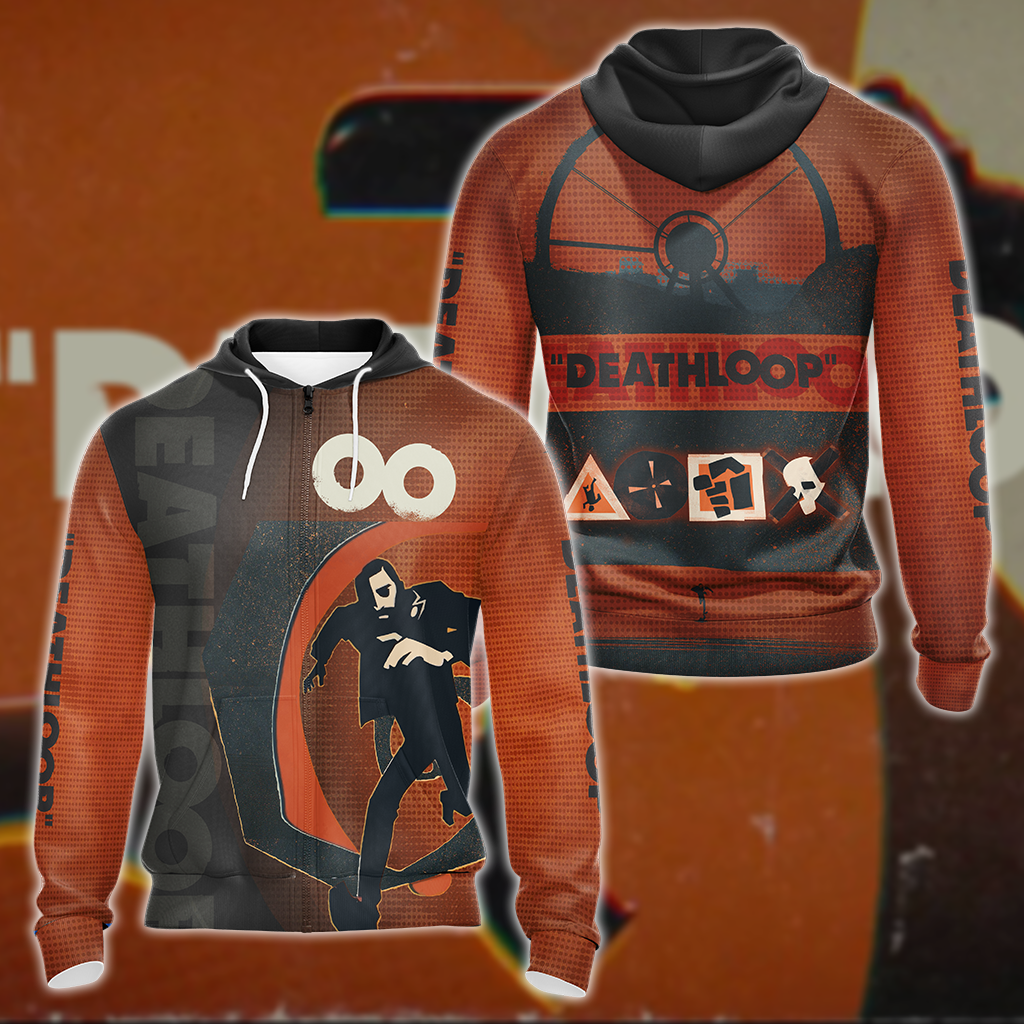 Deathloop 3D All Over Print T-shirt Tank Top Zip Hoodie Pullover Hoodie Hawaiian Shirt Beach Shorts Jogger