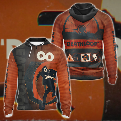 Deathloop 3D All Over Print T-shirt Tank Top Zip Hoodie Pullover Hoodie Hawaiian Shirt Beach Shorts Jogger