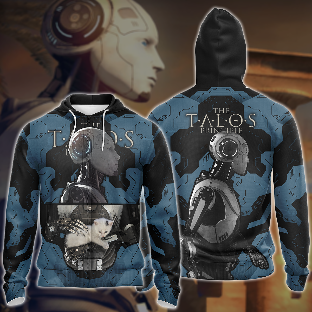 Talos Principle Video Game 3D All Over Printed T-shirt Tank Top Zip Hoodie Pullover Hoodie Hawaiian Shirt Beach Shorts Jogger