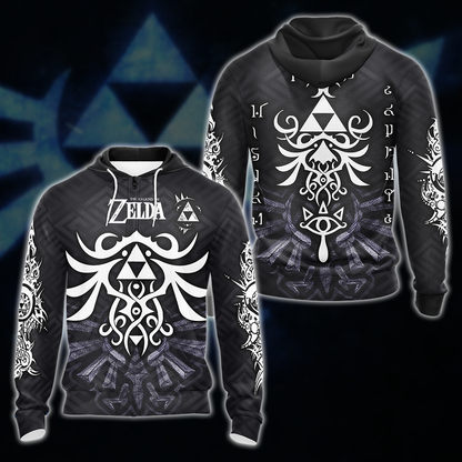 Legend of Zelda All Over Print T-shirt Tank Top Zip Hoodie Pullover Hoodie Hawaiian Shirt
