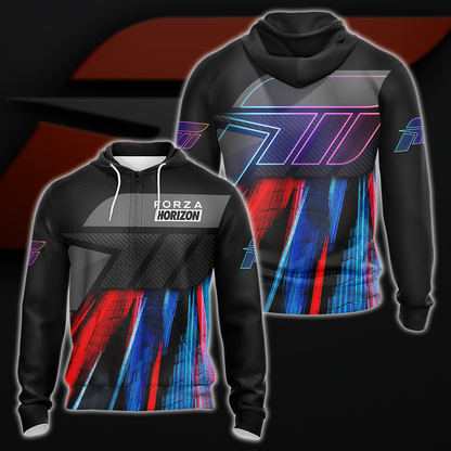 Forza Horizon All Over Print T-shirt Tank Top Zip Hoodie Pullover Hoodie Hawaiian Shirt