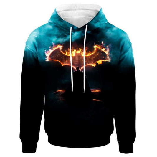 Batman Hoodie Dc Batman Dark Knight Returns T-Shirt Black Blue Unisex - Trendy Gift For Men & Women