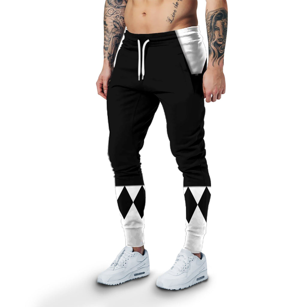 Cosplay Black MIGHTY MORPHIN Power Ranger Custom T-Shirts Hoodies Apparel
