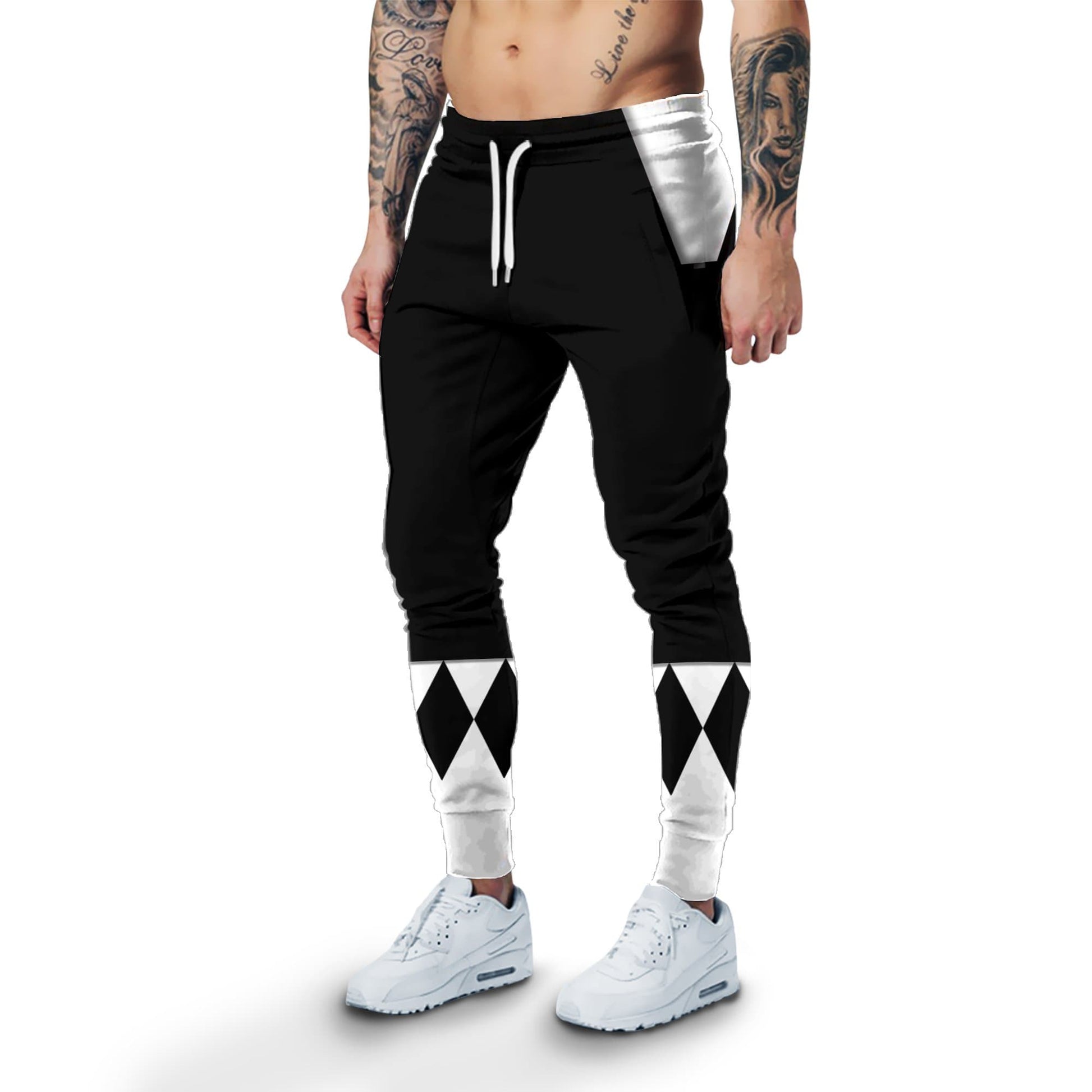 Cosplay Black MIGHTY MORPHIN Power Ranger Custom T-Shirts Hoodies Apparel