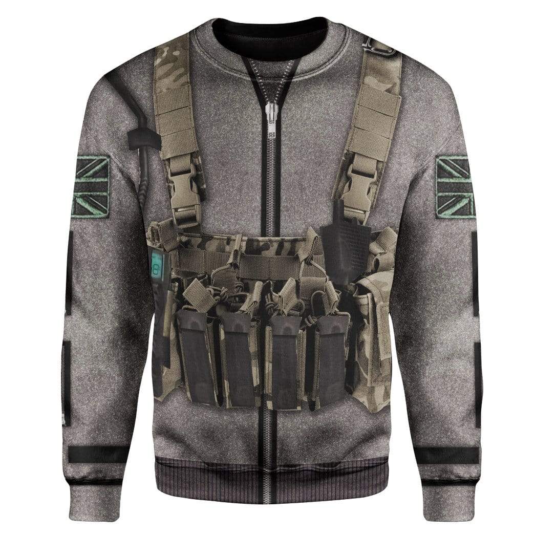Cosplay Call Of Duty MW2 Simon Ghost Riley Custom T-Shirts Hoodies Apparel